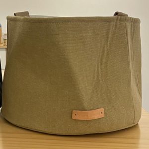Singing Bowl Portable Storage Bag (Khaki) 颂钒收纳帆布包(卡其色)