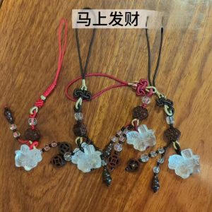 Song Jing Ma Shang Fa Cai Gua Jian 宋锦马上发财挂件